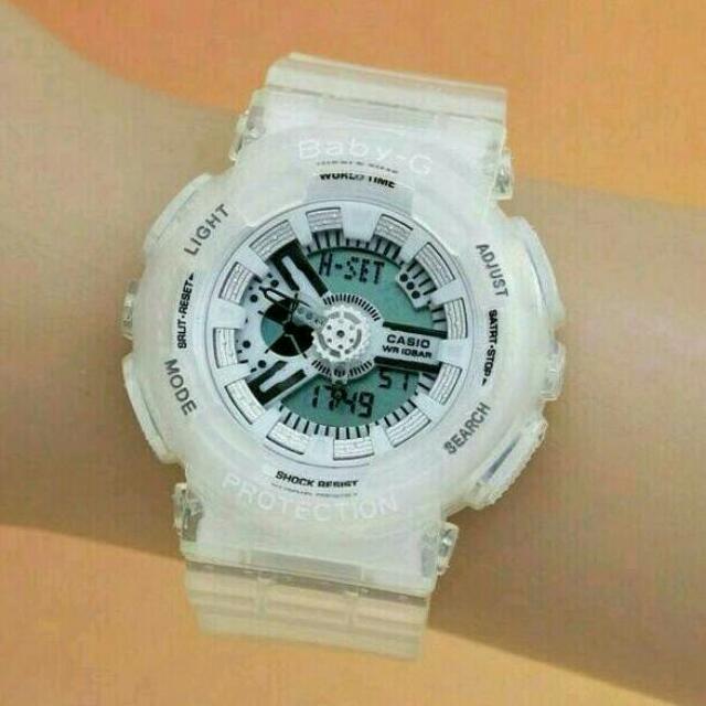 g shock transparan