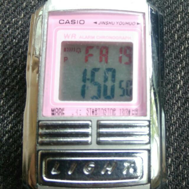 Jual Casio LA 200 (Second Original), Fesyen Wanita, Jam Tangan di Carousell