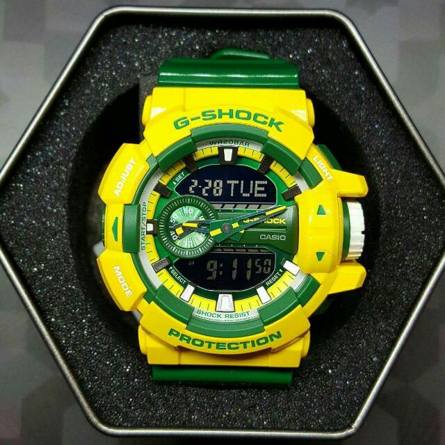 Original G-Shock. GA-400 series yellow 