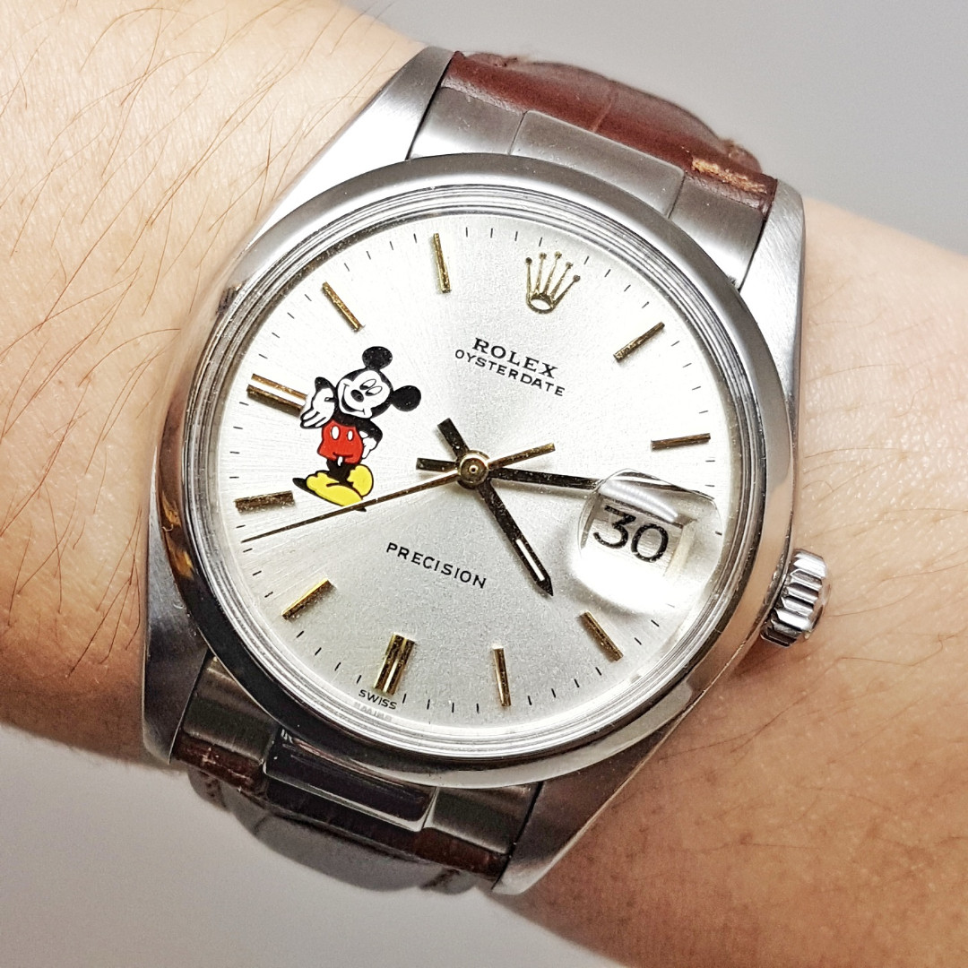 rolex 6694 mickey mouse