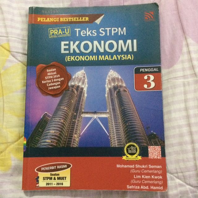 Stpm Ekonomi Malaysia Textbook Pelangi Textbooks On Carousell