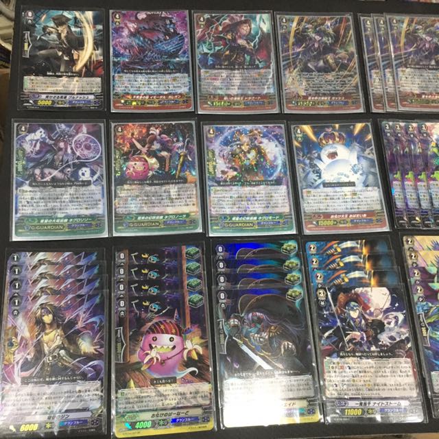 Vanguard Deck Granblue Nightrose Deck Toys Games Board Games Cards On Carousell