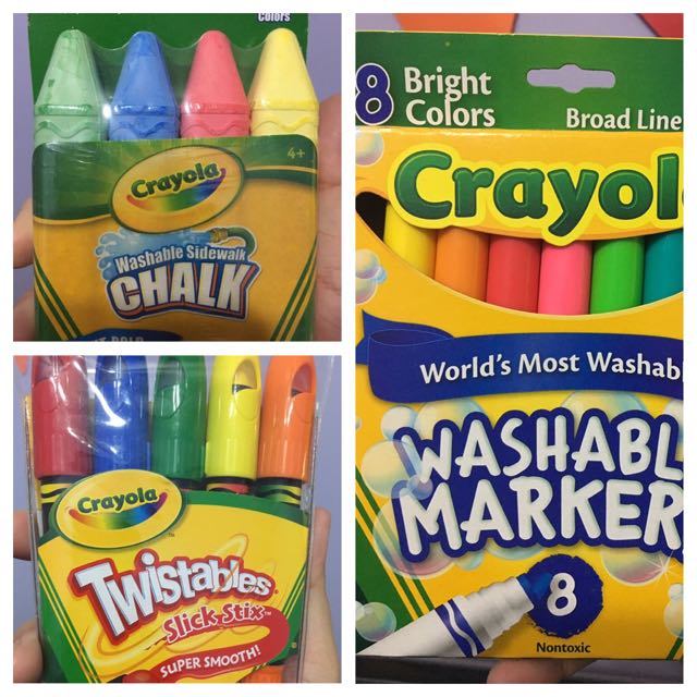 Washable Crayola Marker, Babies & Kids, Babies & Kids Fashion on Carousell