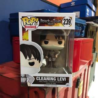 Funko Pop Attack On Titans Cleaning Levi