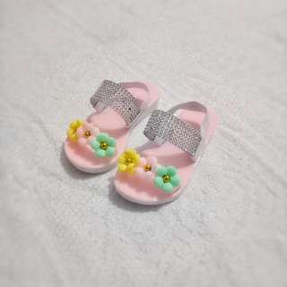Flower Pink Baby Sandals