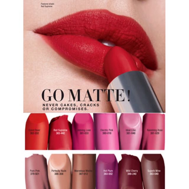 Avon True Colour Perfectly Matte Lipstick