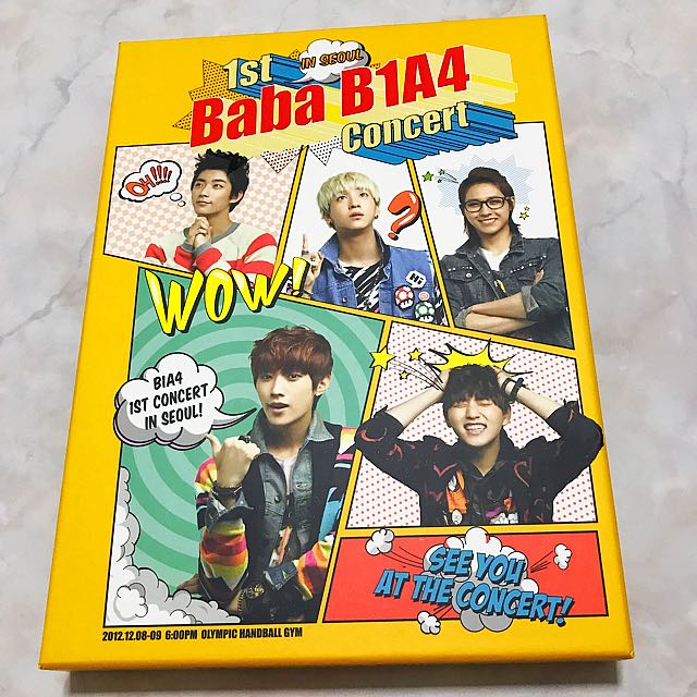 1st baba b1a4 concert