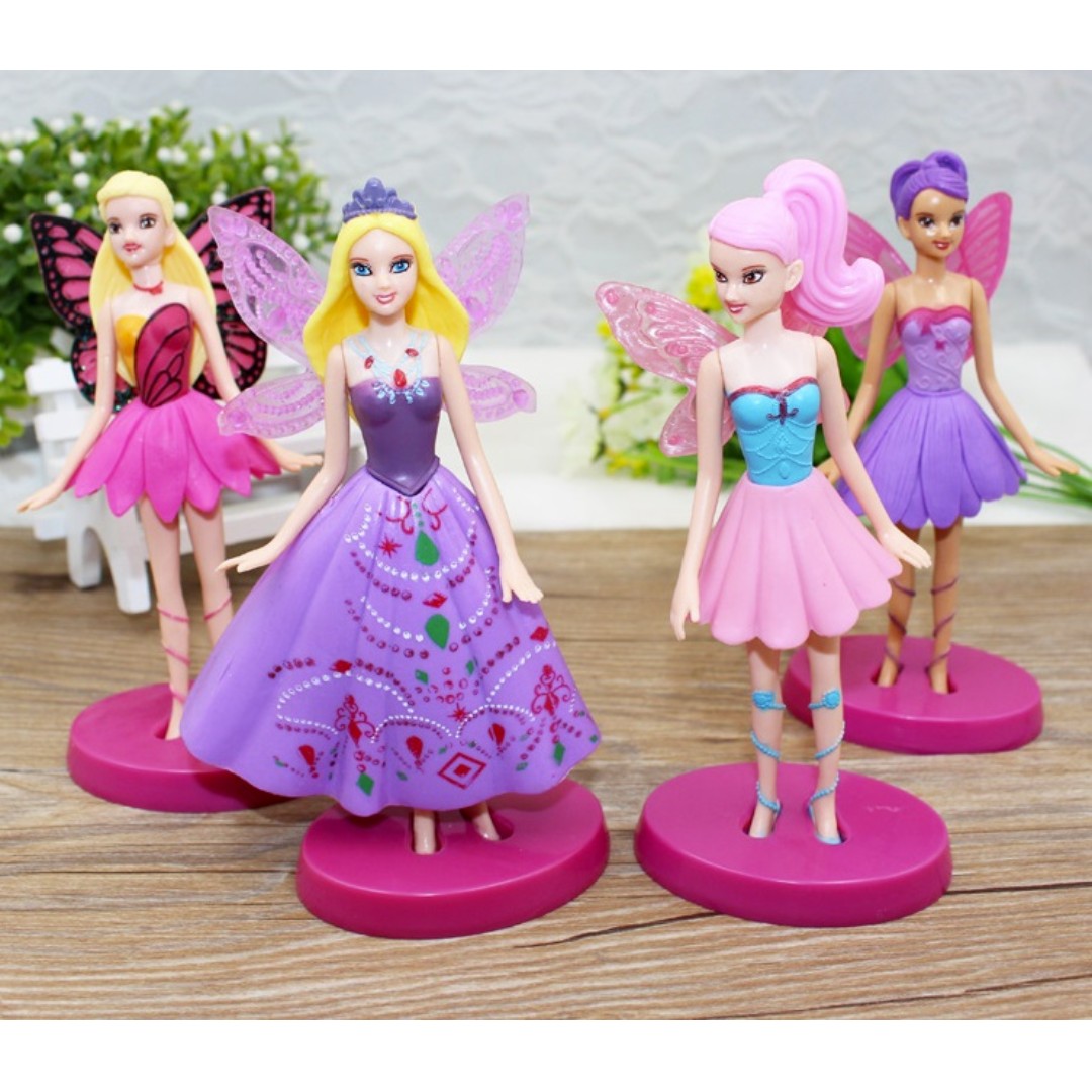 barbie cake topper figurine