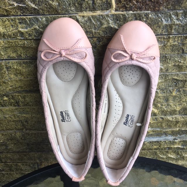 bata pink shoes
