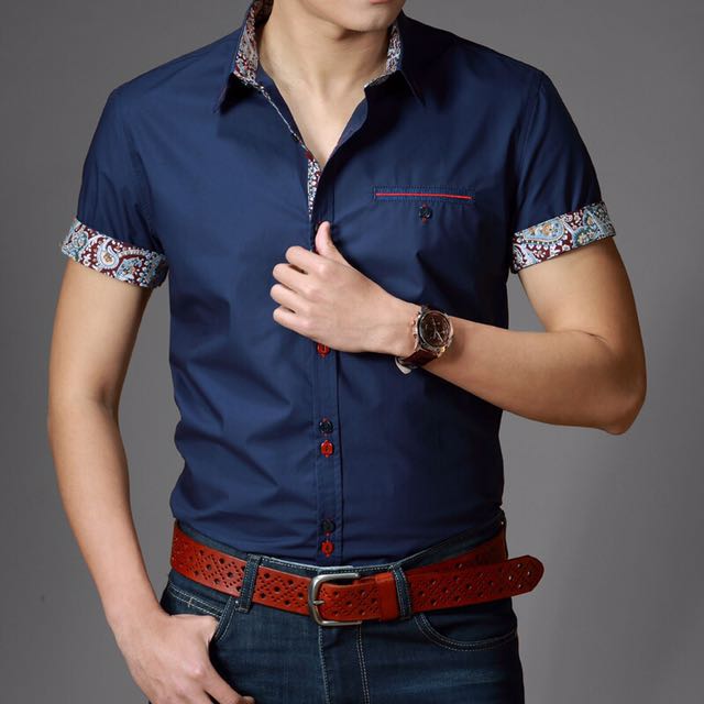 smart casual short sleeve shirts