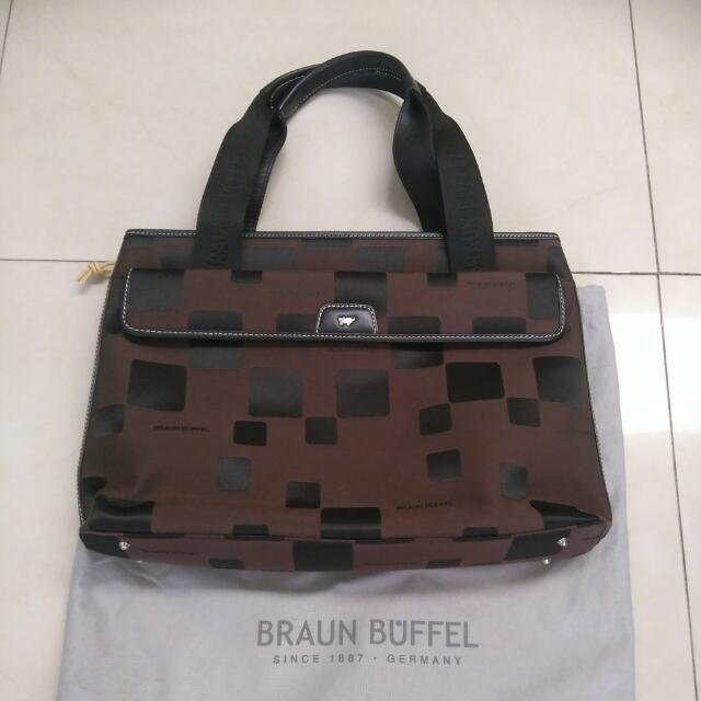 braun buffel document bag
