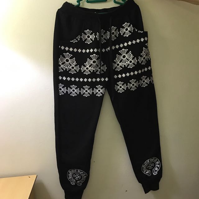 chrome hearts jogger pants