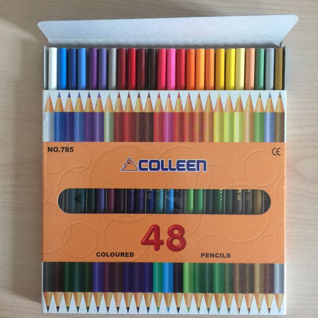 Colleen coloring pencils