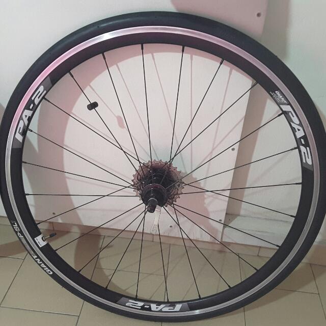 Giant PA2 Aero Wheelset, Sports Equipment, Bicycles & Parts, Bicycles