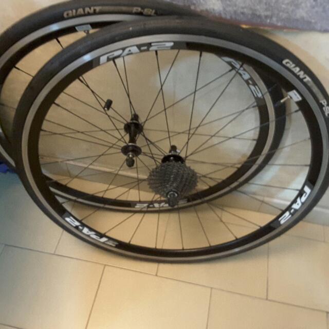 giant pa2 aero wheelset