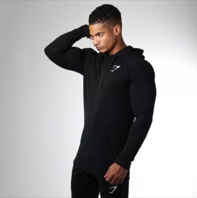 gymshark hoodie black
