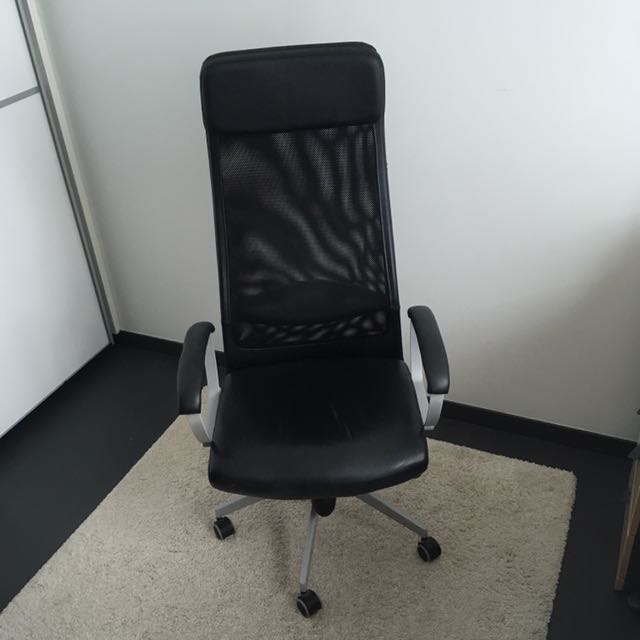 Ikea Markus Swivel Chair Black