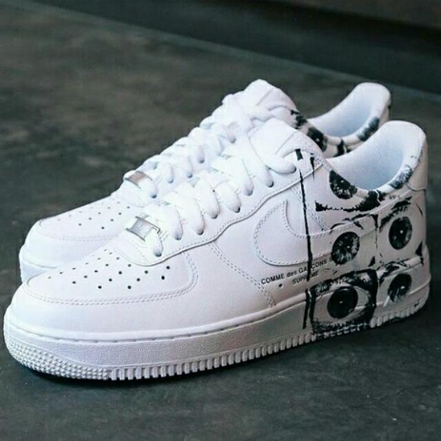 supreme cdg air force 1 2017