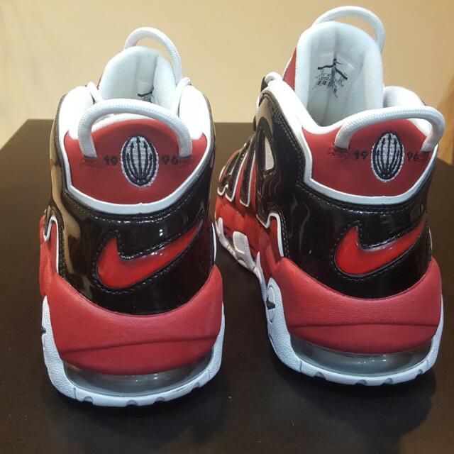 Red and black new arrivals uptempos