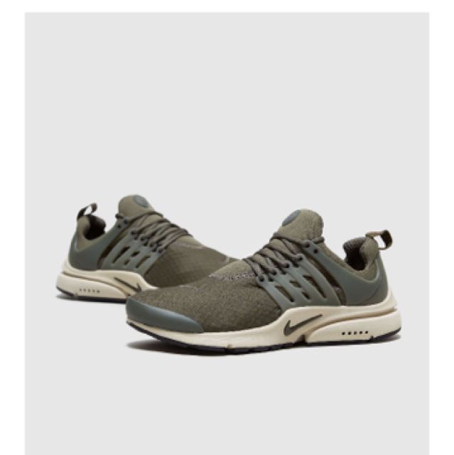 nike presto olive green