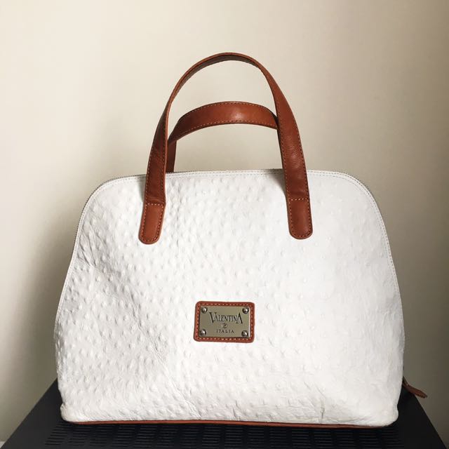 valentina white bag