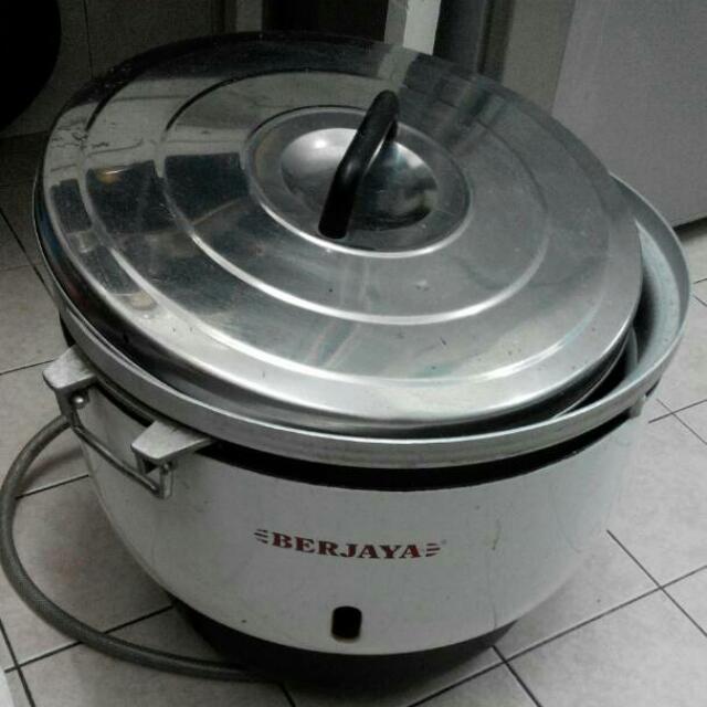 Rice Cooker Berjaya 15liter/10kg, TV & Home Appliances, Kitchen
