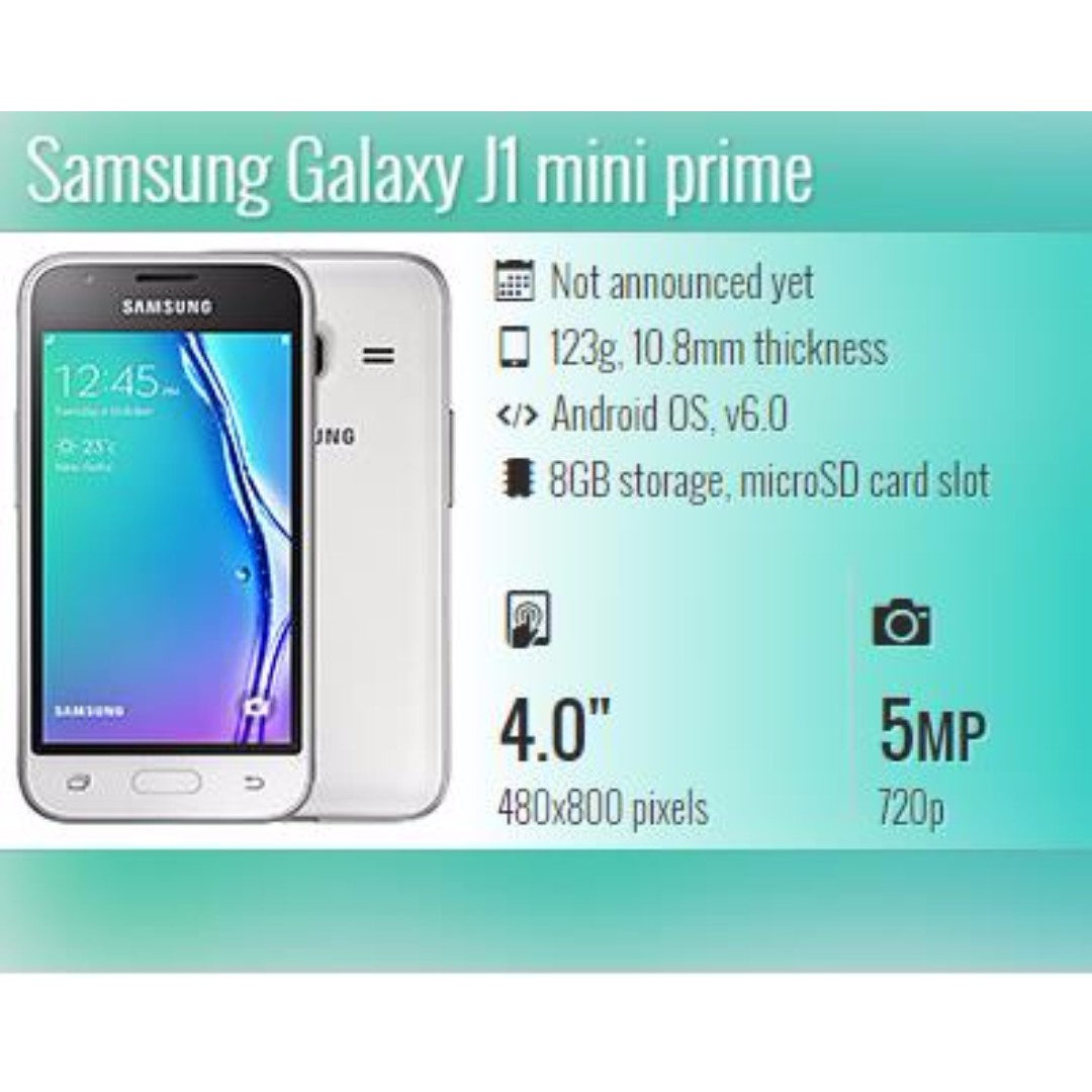 Samsung Galaxy J1 mini Prime (SM-J106) - Original SME Set 