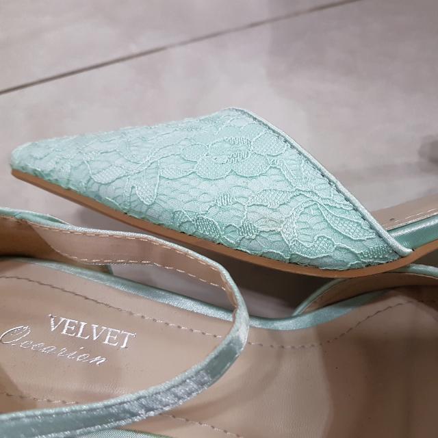 tiffany blue bridal shoes