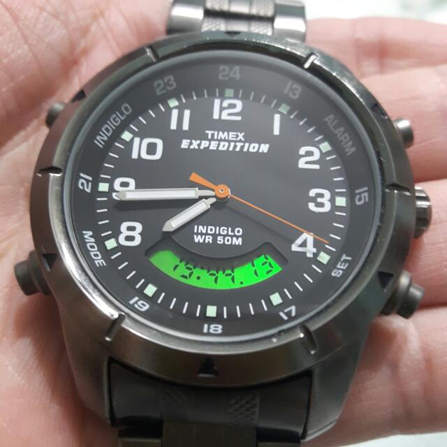 Timex Expedition Dual Time Pre loved