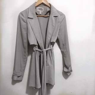 Forever 21 Chiffon Trench