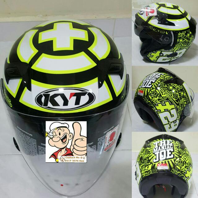 1605//-- KYT Helmet😆😆 LANNONE THE 