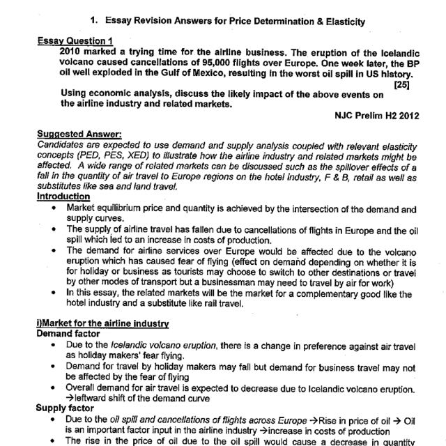 As economic essay picture