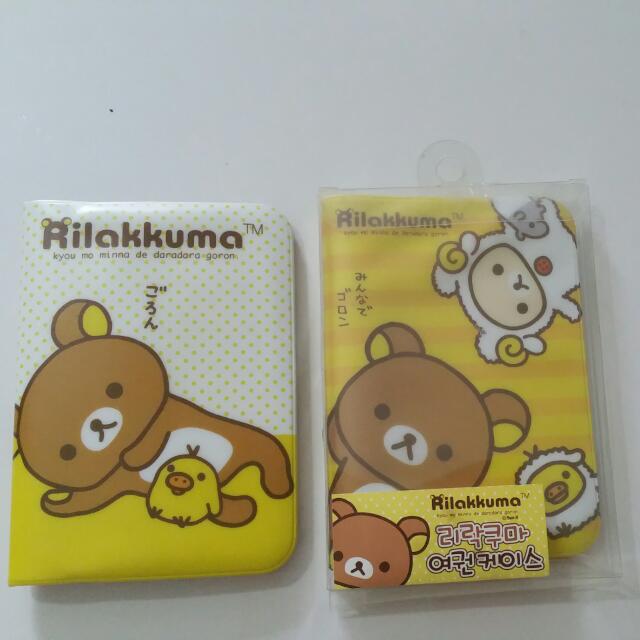 Travel Authentic Sanrio Rilakkuma Passport Covers, Babies & Kids, Going Out, Diaper Bags