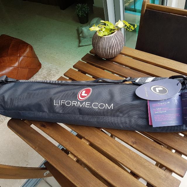 Liforme Yoga Mat Grey Standard Sports Sports Games Equipment On Carousell