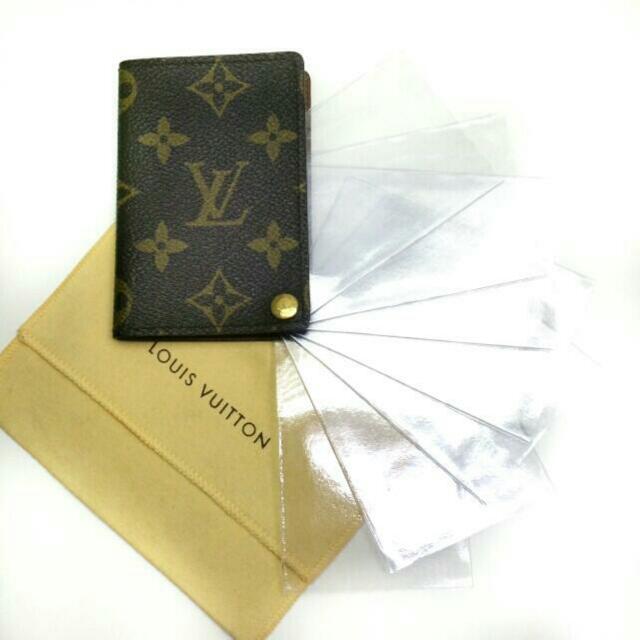 Louis Vuitton Monogram Card Case Porte Cartes Credit Pression
