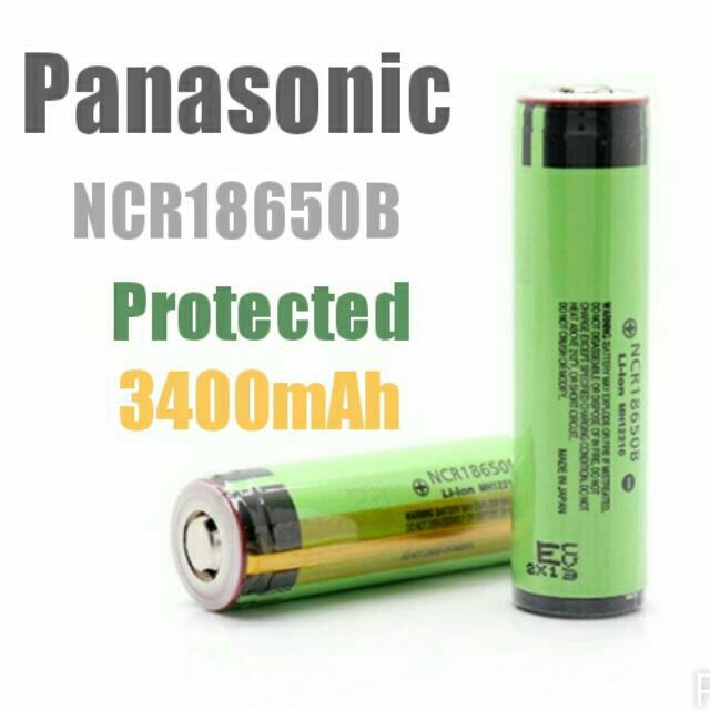 Panasonic NCR18650B 18650 Protected Li-ion Battery - $13 Per Piece ...