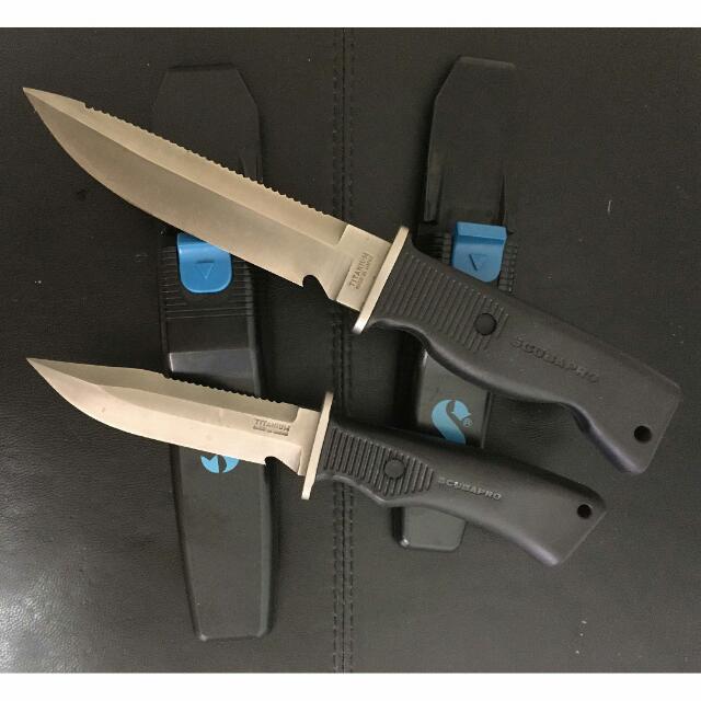 Vintage scubapro store dive knife