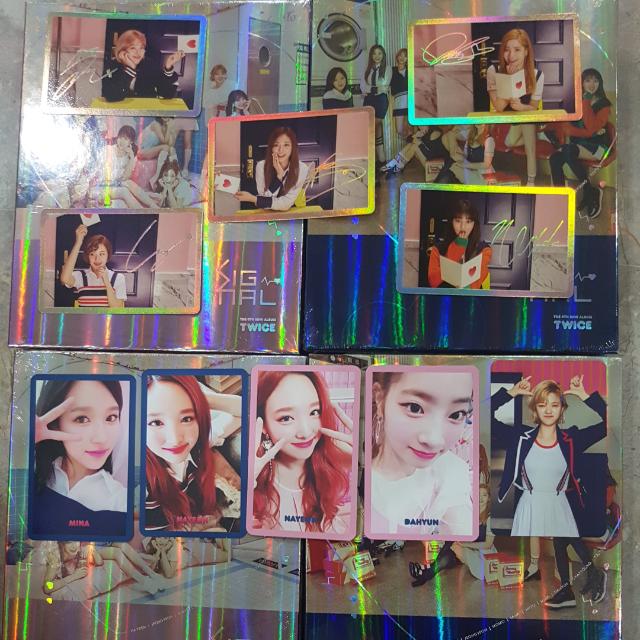 Wts Wtt Twice Signal Photocards Hobbies Toys Memorabilia Collectibles K Wave On Carousell