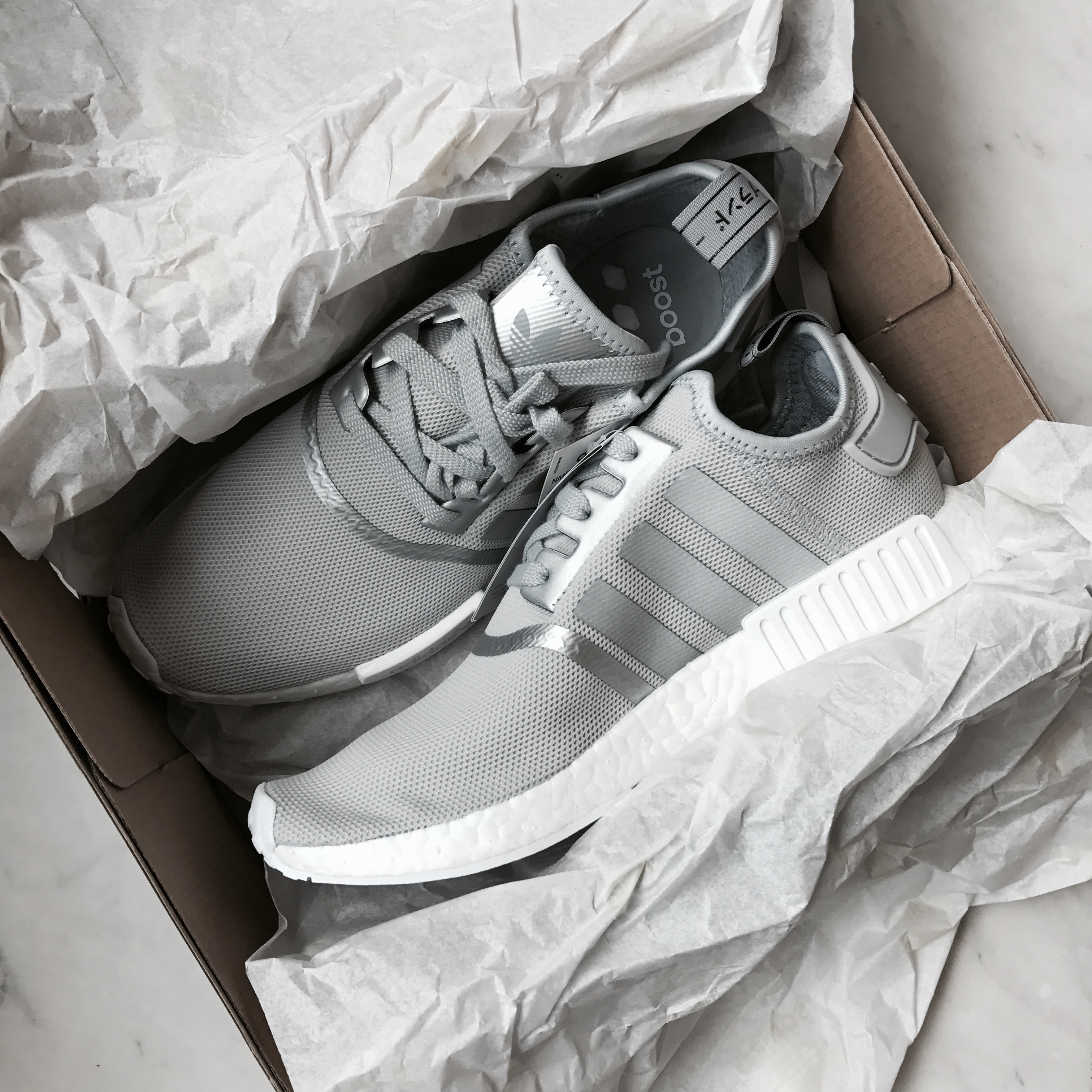 Nmd matte silver store