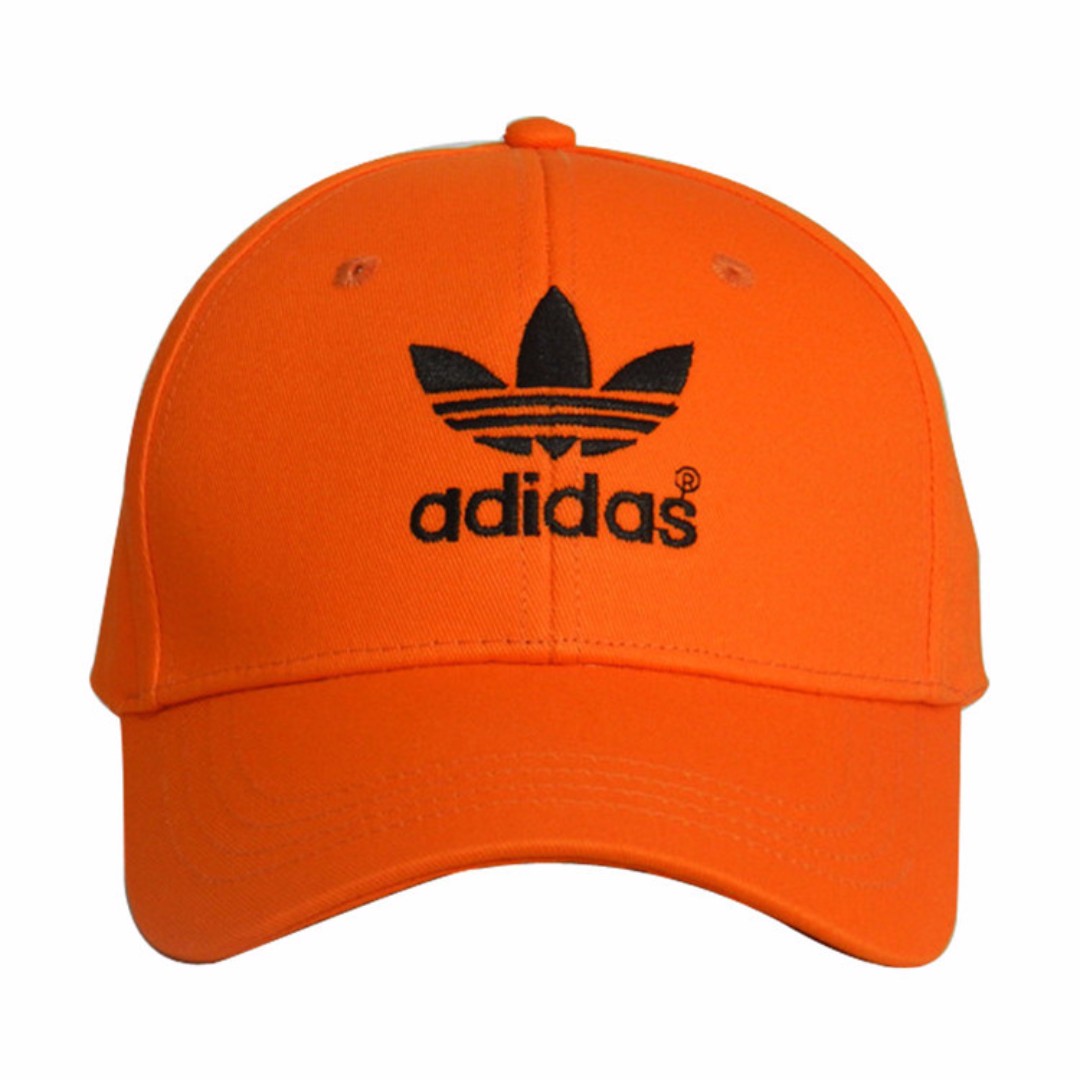 Orange discount adidas cap