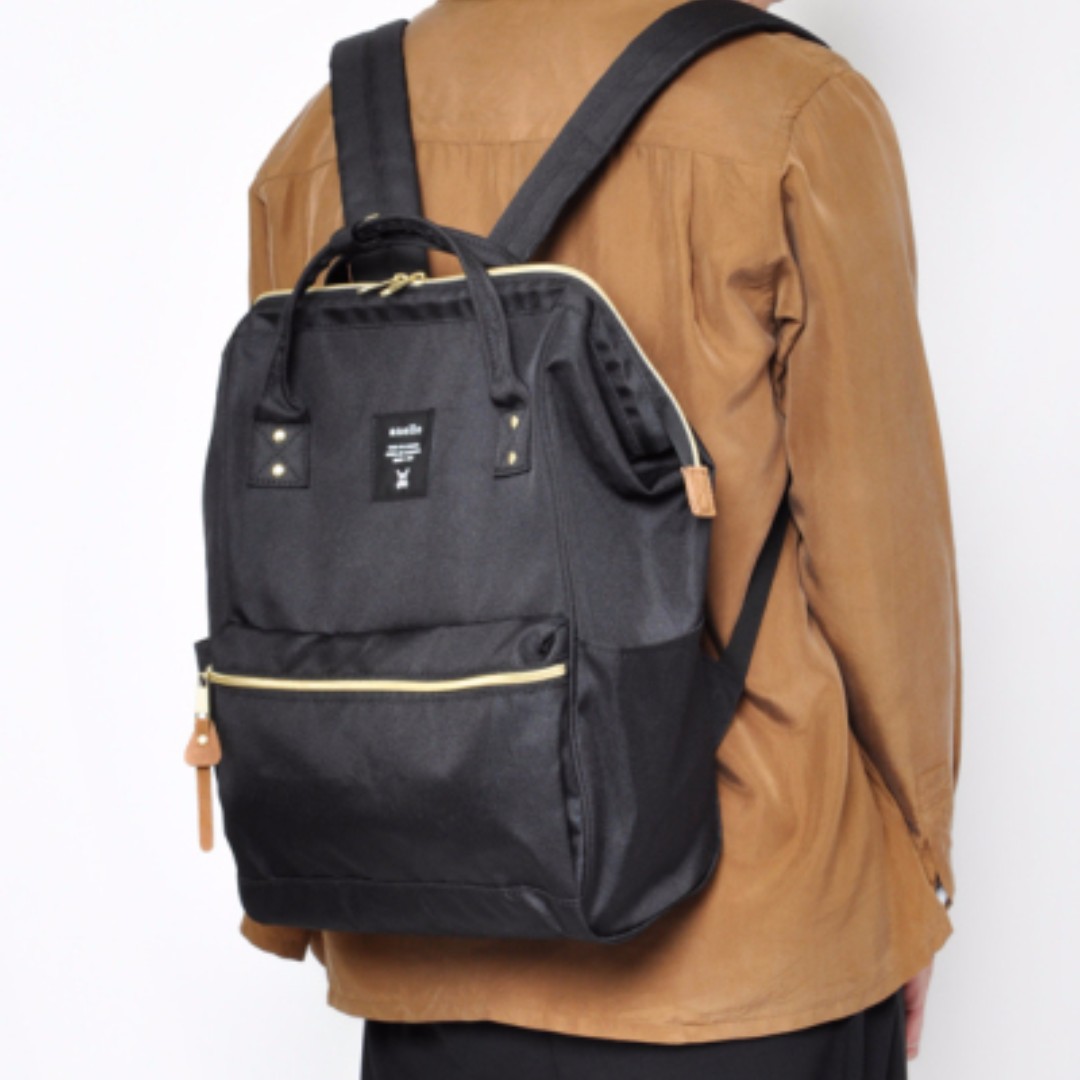 ATB0193A [ CHARCOAL GREY ] Original Authentic Anello Large Polyester