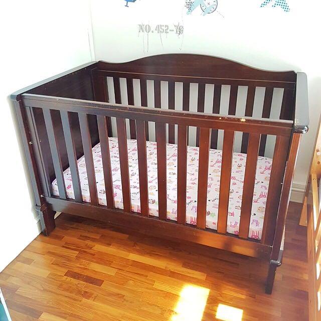 Baby Crib Boori Paddington Cot 3 in 1 w Matress Babies Kids Babies Kids Fashion on Carousell