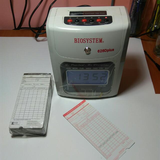 Biosystem 626Dplus Digital Clock Puncher, Health & Nutrition, Health