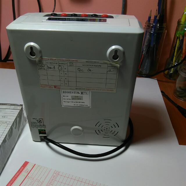 Biosystem 626Dplus Digital Clock Puncher, Health & Nutrition, Health