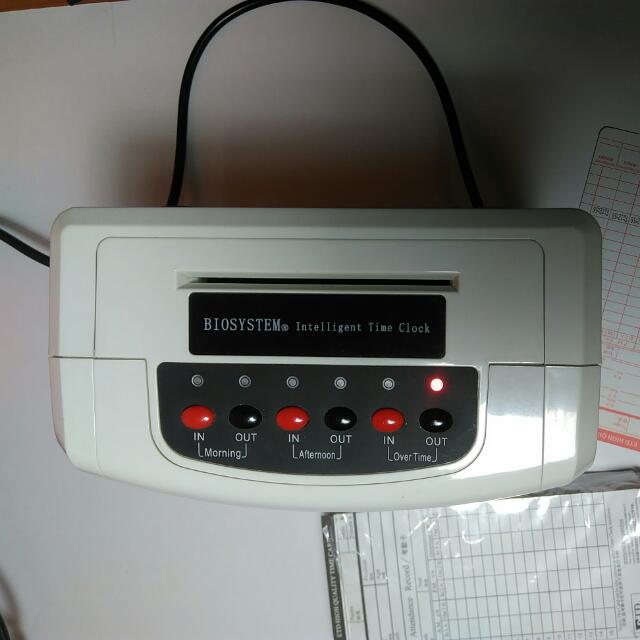 Biosystem 626Dplus Digital Clock Puncher, Health & Nutrition, Health