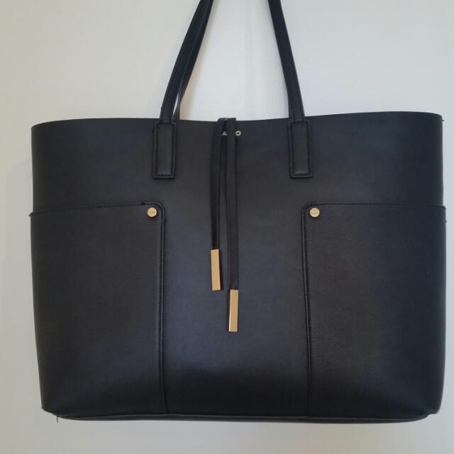 Black Aldo Tote Bag Women S Fashion Bags Wallets On Carousell