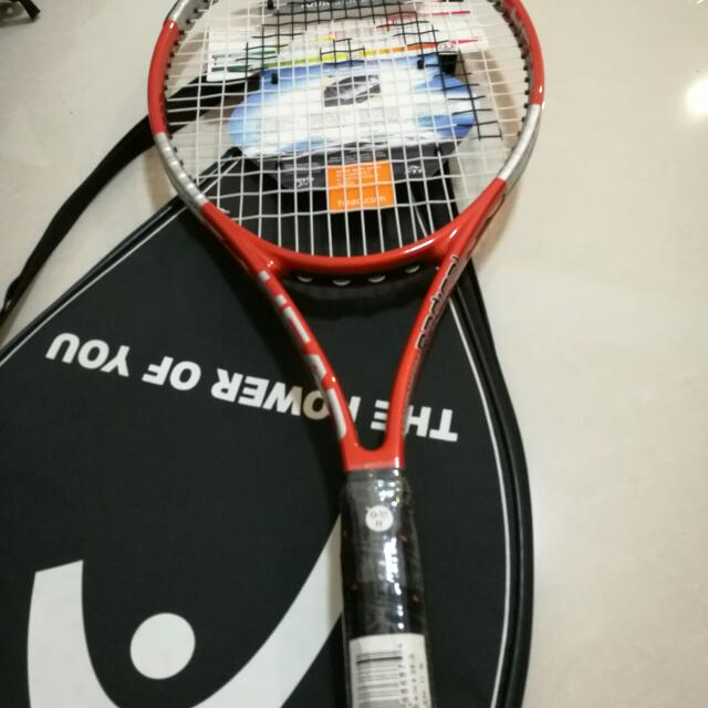 Tennis Racket : Brand New Head Liquidmetal Radical (Andre Agassi model ...