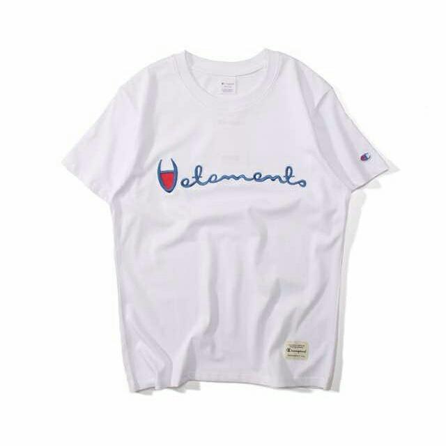 Champion x cheap vetements t shirt