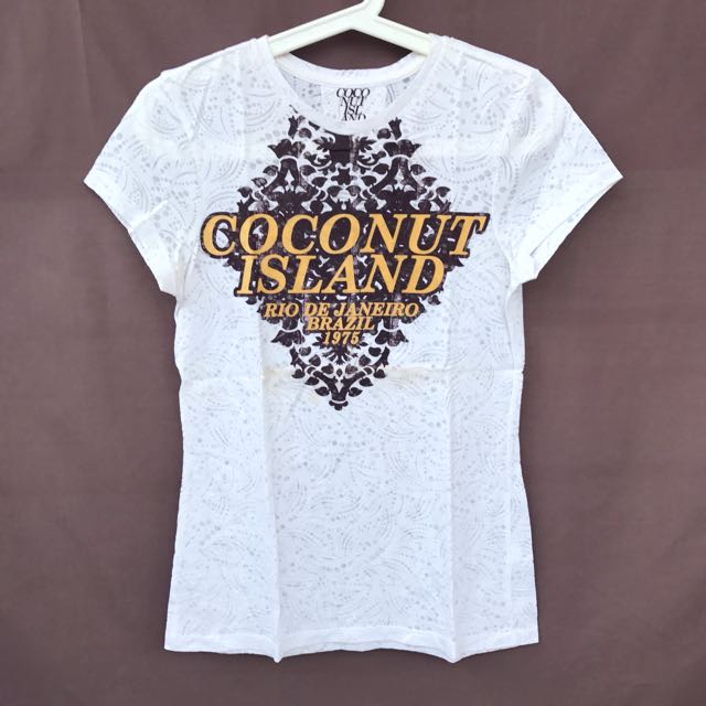 Coconut deals island shirt