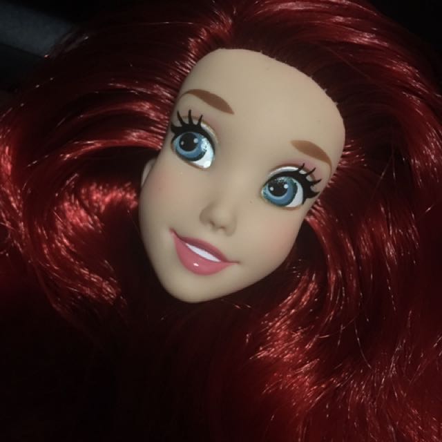 Ariel doll head top